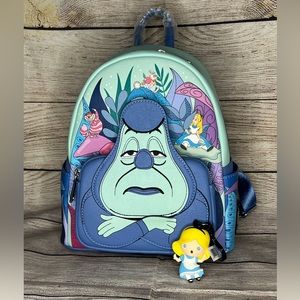 Absolom Caterpillar Alice In Wonderland Loungefly Mini Backpack Disney Parks